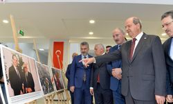 Cumhurbaşkanı Tatar, Rauf Raif Denktaş Fotoğraf Sergisi’nin açılışını yaptı