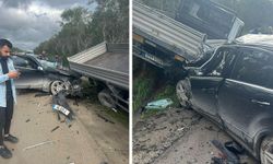 Gazimağusa - Karpaz ana yolunda kaza… 1’i ağır olmak üzere 3 kişi yaralandı