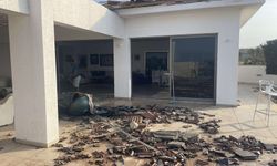 Güneyde doğal afet... Yermasoya'da ilk belirlemelere göre 50 ev ve işyeri hortum ve şiddetli doludan etkilendi