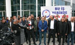 Kamuda örgütlü üç sendika Girne Sosyal Sigortalar Dairesi’nde grev yaptı