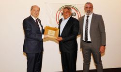 Cumhurbaşkanı Tatar, Futbol Antrenörler Derneği’nin 40’ıncı kuruluş yıl dönümü resepsiyonuna katıldı