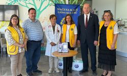 Mağusa Kale Lions Kulübü, Dr. Burhan Nalbantoğlu Devlet Hastanesi Onkoloji Bölümüne bağışta bulundu