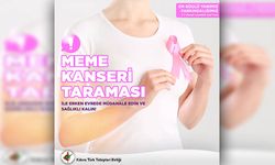 Kıbrıs Türk Tabipleri Odası, meme kanserinde tarama yöntemleri ile ilgili açıklama yaptı