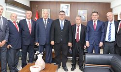 Maliye Bakanı Berova, Türk Barış Kuvvetleri Gaziler Derneği heyetini kabul etti