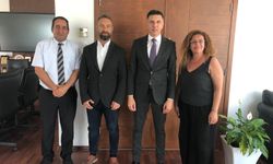 KTÖS Genel Sekreteri Maviş, Gönyeli-Alayköy Belediyesi Başkanı Amcaoğlu’nu ziyaret etti