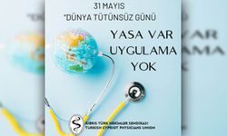 Tıp-İş'ten Dünya Tütünsüz Günü mesajı: “Mevcut yasanın tadili ve tam anlamıyla uygulamaya girmesi hayati önemdedir”