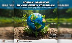 Tabipler Birliği: “Çevreyi korumak ve sürdürülebilir kalkınmayı destek için herkesi bilinçli ve aktif olmaya çağırıyoruz