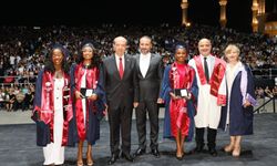 Cumhurbaşkanı Tatar, Yakın Doğu Üniversitesi’nin mezuniyet törenine katıldı
