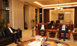 Erhürman, TOBB Başkanı Hisarcıklıoğlu’nu ziyaret etti