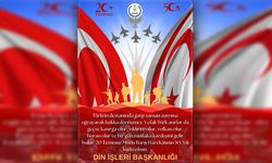 Din İşleri Başkanlığı, Barış Harekatı’nın 50’nci yılı nedeniyle afiş yayınladı