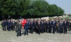 TC Cumhurbaşkanı Erdoğan başkanlığındaki devlet erkanı, Anıtkabir'i ziyaret etti