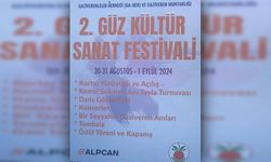 Gaziveren’de 2. Güz Kültür Sanat Festivali yapılıyor