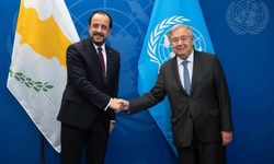 Hristodulidis BM Genel Sekreteri Guterres'le görüştü