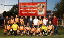 Cumhurbaşkanı Tatar, Hasan Ramadan Cemil Daireler Arası Futbol Turnuvası’nın açılışına katıldı