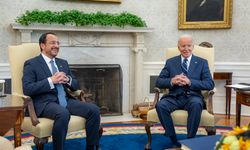 Biden, Hristodulidis ile Beyaz Saray'da görüştü