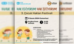 “3. Çocuk Hakları Festivali” 9 Kasım'da Lefkoşa Kızılbaş Parkı’nda yapılacak