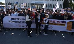 KTSO ve KTEZO hükümeti protesto için ortak eylem yaptı