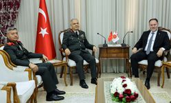 Öztürkler, Tümgeneral Kılınç ve Tümgeneral Görgülü’yü kabul etti