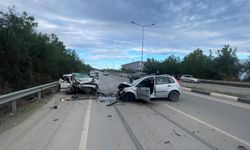 Girne'de zincirleme trafik kazası... Üç kişi yaralandı