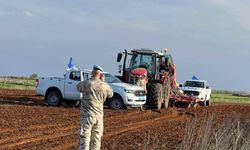 Derinya’daki ara bölgede Rum çiftçiler ile UNFICYP mensupları arasında gerginlik yaşandı