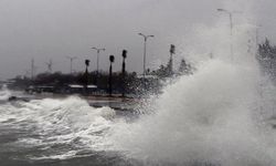 Meteoroloji, yarın denizlerde 7 kuvvetinde fırtına uyarısında bulundu