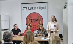 CTP Lefkoşa Kadın Örgütü Başkanlığı'na yeniden Alev Şensoy seçildi