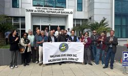 Çevre Platformu, Tarım ve Doğal Kaynaklar Bakanlığı önünde protesto eylemi gerçekleştirdi