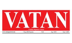 VATAN Manşet - 1 Mayıs 2025