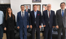 İTÜ ve Boğaziçi Üniversitesi Rektörleri, Bayındırlık ve Ulaştırma Bakanı Arıklı’yı ziyaret etti