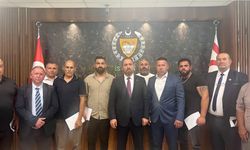 Tarım ve Doğal Kaynaklar Bakanı Çavuş, Kıbrıs Türk Çiftçiler Birliği’ni kabul etti