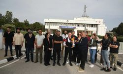 Gazeteciler Birliği ve Basın-Sen, gazeteciler Akın ve Yüksel’e koruma talebi ile PGM önünde basın açıklaması yaptı