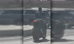 Koruyucu başlık takmayan motosiklet sürücüsü aleyhinde yasal işlem başlatıldı