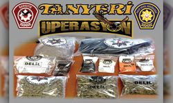 Aracında ve evinde 2.17 kg hintkeneviri ele geçirilen 23 yaşındaki kişi tutuklandı