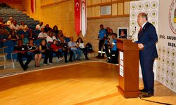 Cumhurbaşkanı Tatar, Güzelyurt’ta Sivil Savunma Teşkilatı’nın terhis törenine katıldı