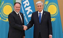 Öztürkler, TÜRKPA heyet başkanları ile birlikte Kazakistan Devlet Başkanı tarafından kabul edildi