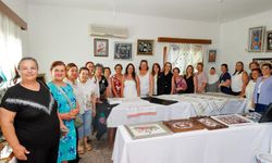 Sibel Tatar, Kuzey Kıbrıs Kadın Örgütleri Ağı'na bağlı dernekleri ziyaret etmeyi sürdürüyor