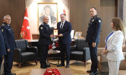 Öztürkler, PGM Müdürü Kasım Kuni ve heyetini kabul etti