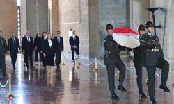 Meclis Komitesi heyetinden Anıtkabir’e ziyaret