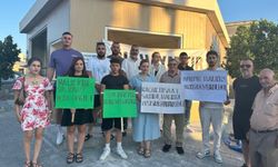 CTP Gençlik Örgütü Girne İlçesi Dikmen’de Su Arıtma Tesisi’nin mühürlenmesini protesto etti