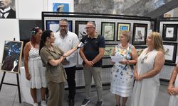 "Kıbrıs’taki Kuşlar" temalı resim sergisi açıldı