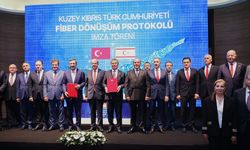KKTC ve TC arasında “Fiber Dönüşüm Protokolü” imzalandı