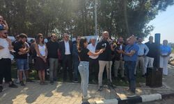 EL-SEN, AKSA önünde eylem yaptı
