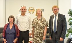LTB Başkanı Harmancı, Avusturya, Finlandiya ve İsveç Büyükelçilerini kabul etti