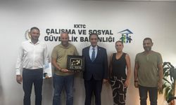 EL-SEN, Çalışma Bakanı Gardiyanoğlu’nu ziyaret etti