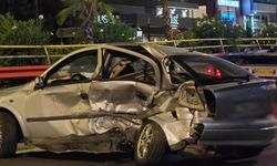 Kaçak motosiklet kullanan çocuklar kazaya karıştı