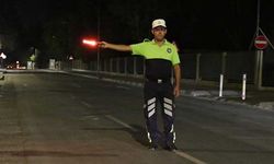 Polis kontrolünden kaçan sürücüye yaklaşık 150 bin TL para ve 345 ceza puanı kesildi