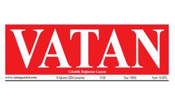 VATAN Manşet - 13 Ağustos 2025