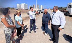 Oğuz, Gaziveren Sahil Yolu’yla ilgili çalışmaları inceledi