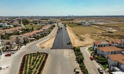 Gönyeli Özker Özgür Caddesi’nde asfaltlama