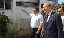 Tatar, Gümrük ve Rüsumat Dairesi'ne ait antrepodaki yangınla ilgili bilgi aldı